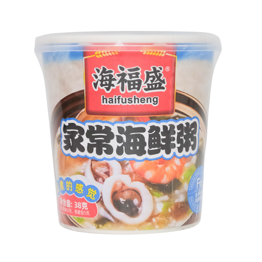 Hai Fu Sheng Instant Congee Seafood 37g (EXP: 16.06.24)