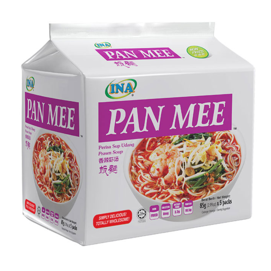 INA Pan Mee Prawn Soup 5x85g Pack (BB: 15.02.24)