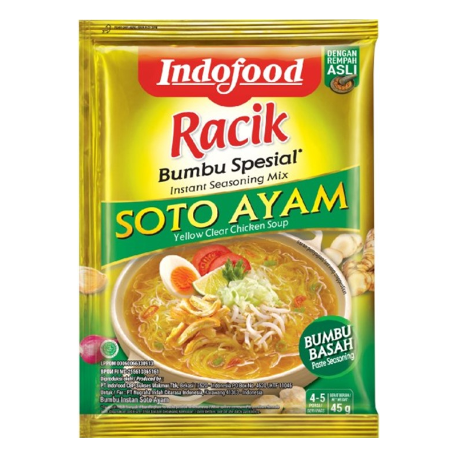 Indofood Instant Seasoning Mix for Soto Ayam 45g