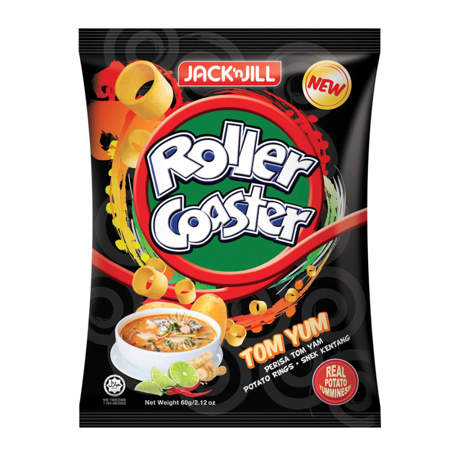 Jack 'n Jill Roller Coaster Tom Yum 60g (EXP: 04.07.25)