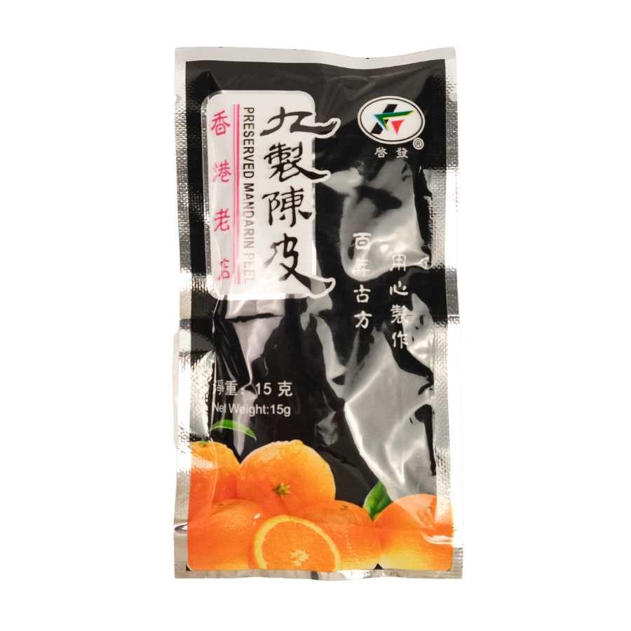 Kai Fat Preserved Mandarin Peel 15g (BB: 28.02.24)