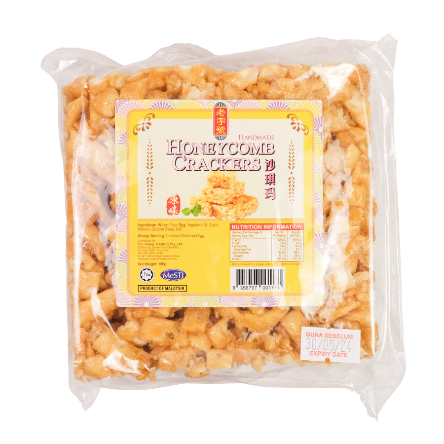 LZH Honeycomb Crackers 180g (EXP: 30.05.24)