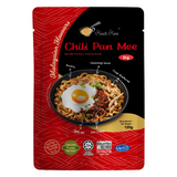 Meet Mee Thick Dry Chilli Pan Mee with Fried Fish Anchovies 145g