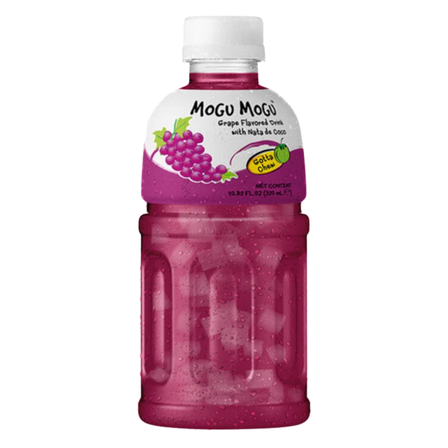 Mogu Mogu Grape Drink with Nata de Coco 320ml