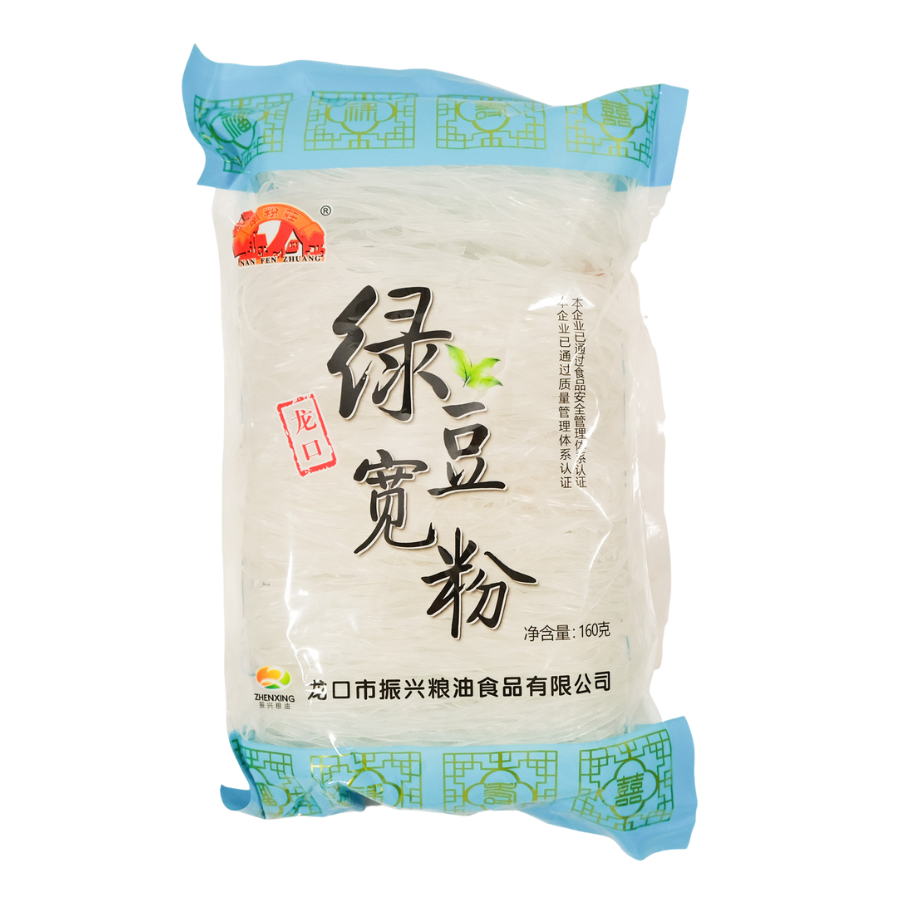 NanFengZhuang Green Bean Wide Noodles 160g