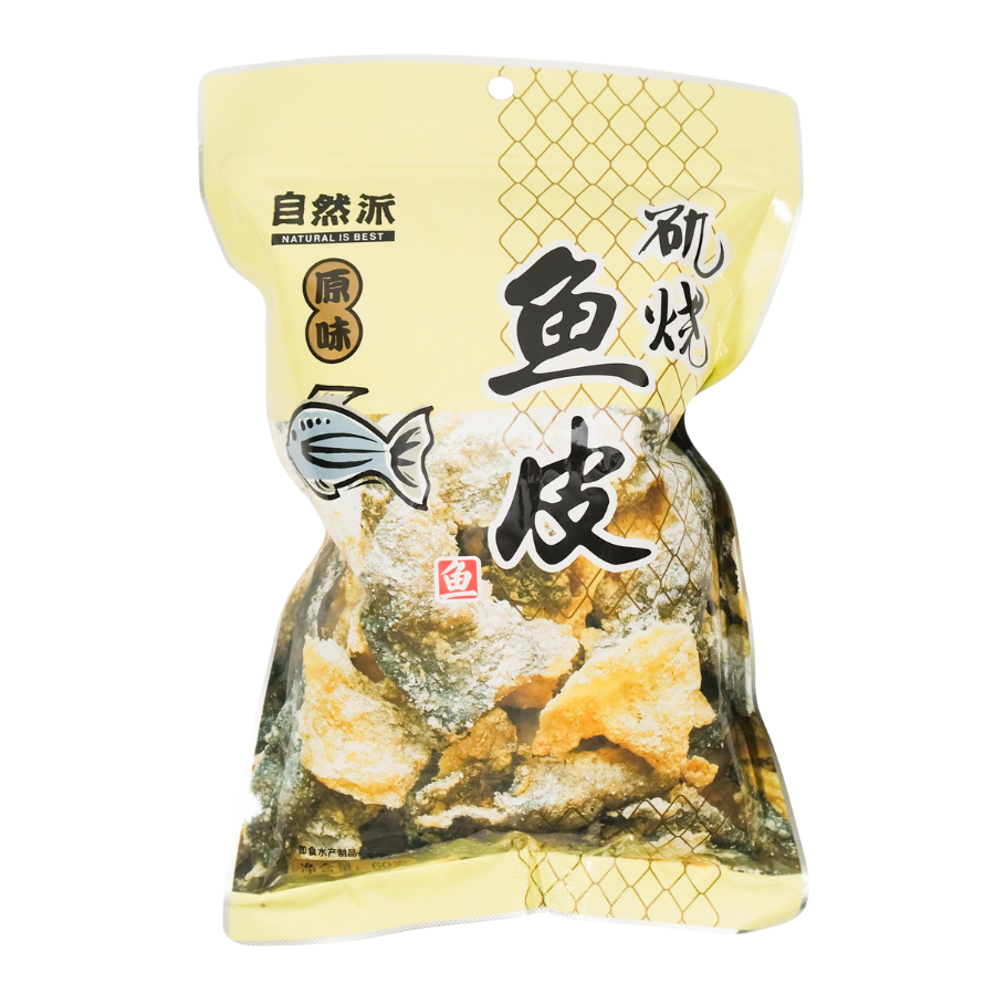 Natural Roast Fish Skin Original 60g (BB: 25.11.25)