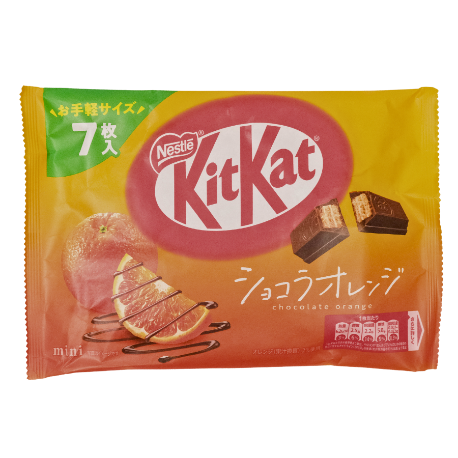 Nestle KitKat Mini Chocolate Orange 126.1g
