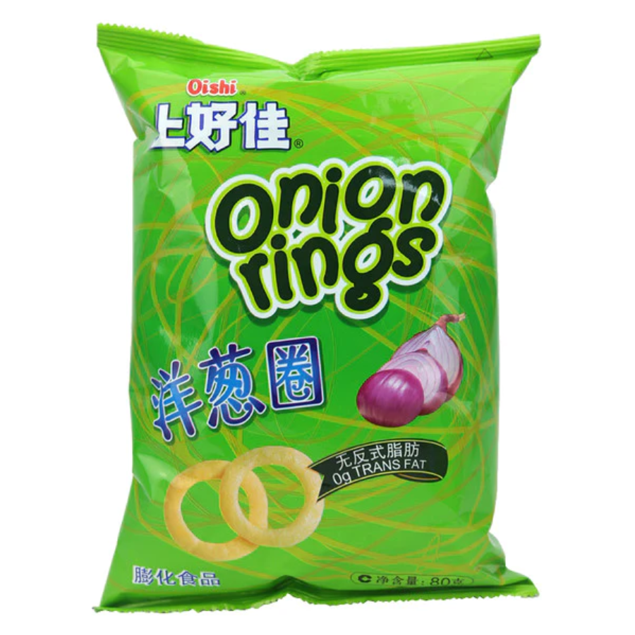 Oishi Onion Rings 80g (EXP: 30.04.24)