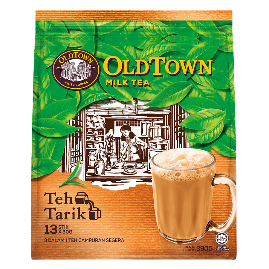 Old Town Milk Tea 3-in-1 Teh Tarik 13x30g