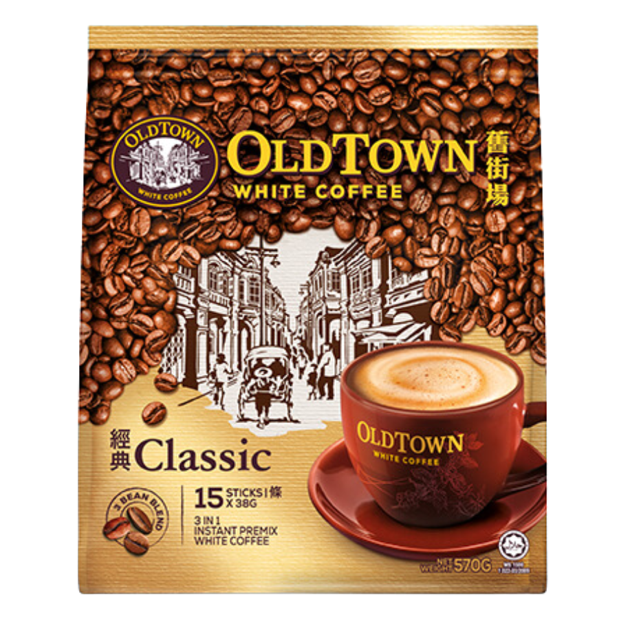 Old Town White Coffee 3-in-1 Classic 15x38g