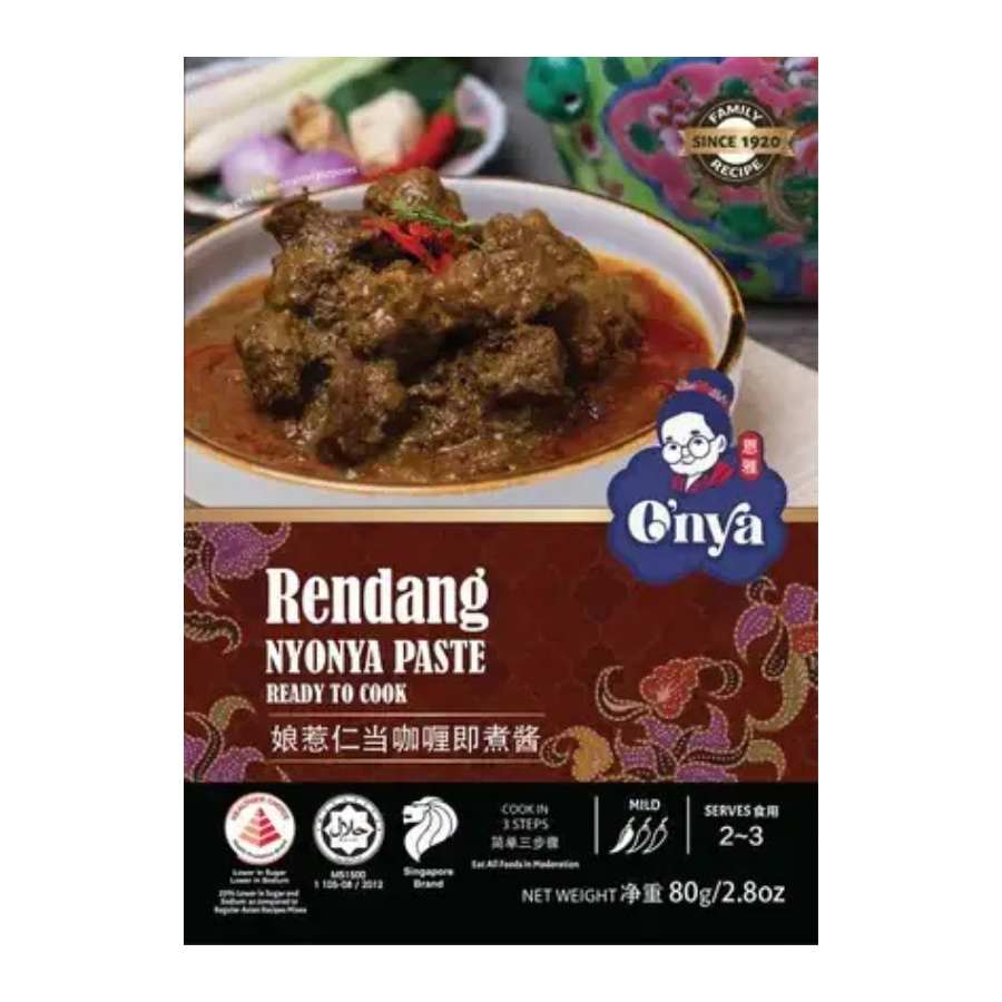Onya Rendang Nyonya Paste 80g