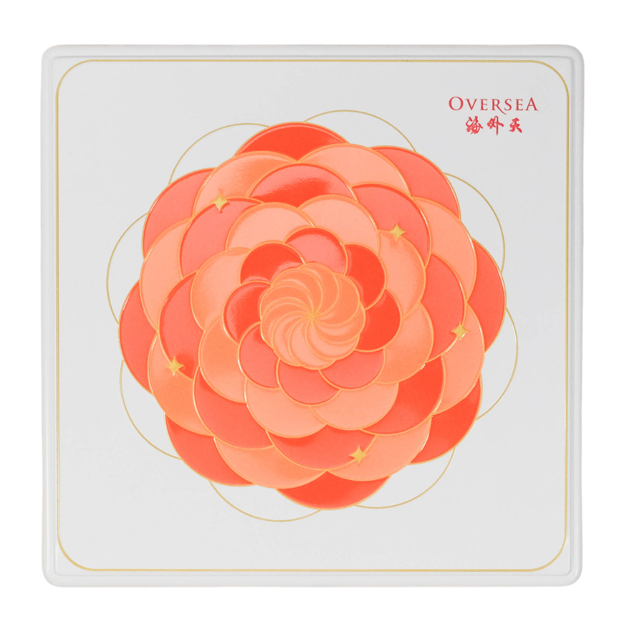 Oversea Golden Emerald Mooncake 1 Yolk 740g