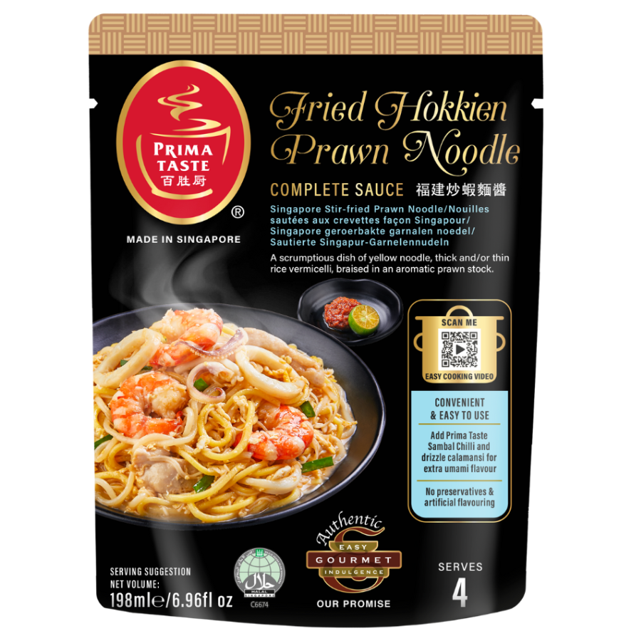 Prima Taste Fried Hokkien Prawn Noodle Complete Sauce 198g