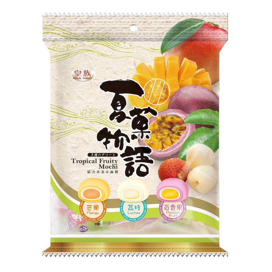 Royal Family Tropical Fruity Mixed Mochi 120g (BB: 30.06.25)