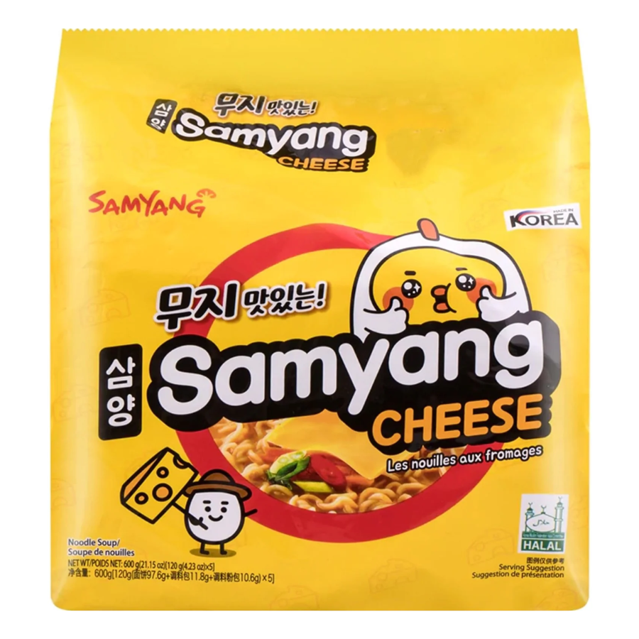 Samyang Cheese Ramen 5x120g Pack