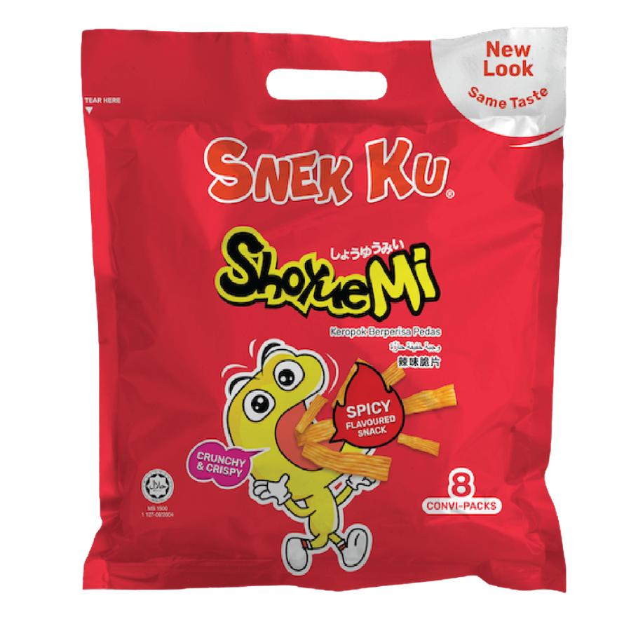 Snek Ku Shoyuemi Spicy 8x14g Pack