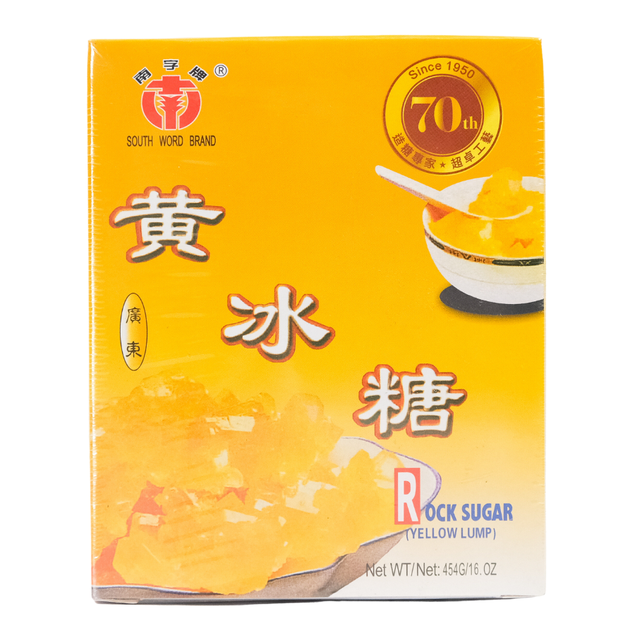 South Word Brand Yellow Rock Sugar 454g