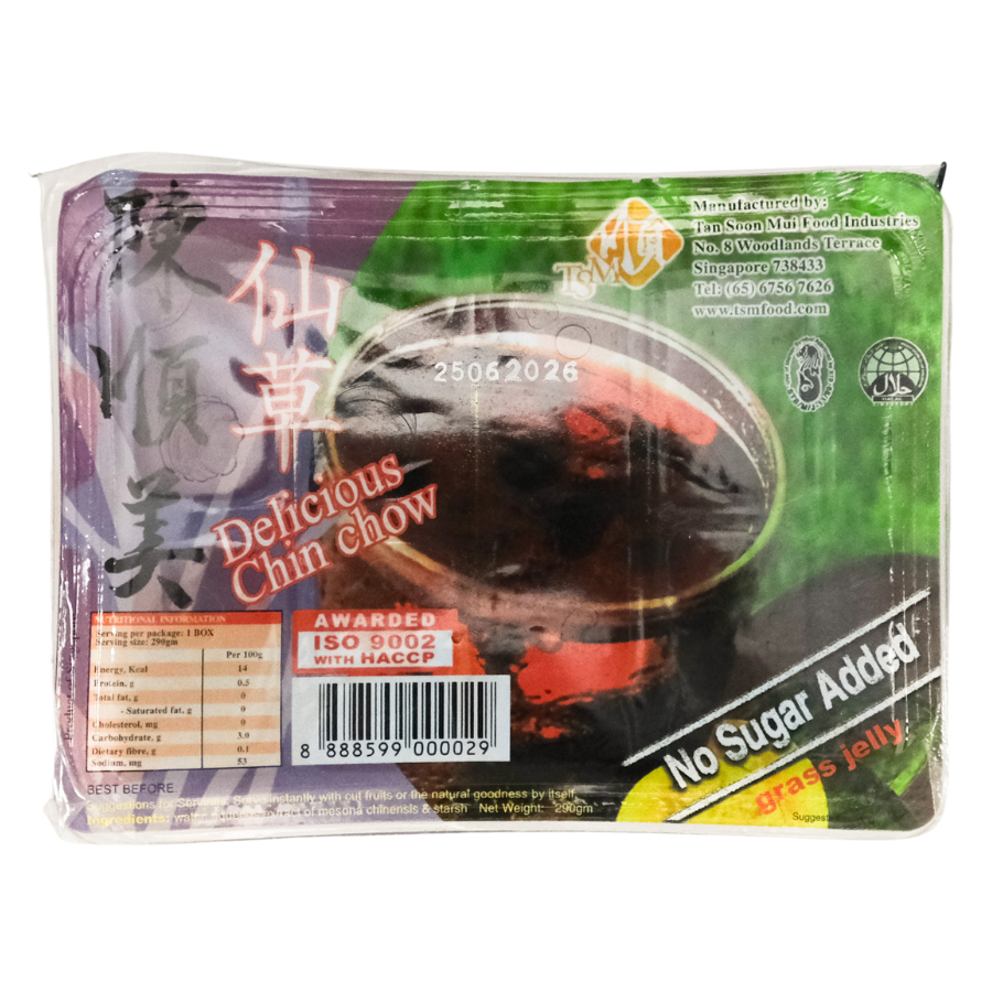 TSM Chin Chow Grass Jelly Unsweetened 290g