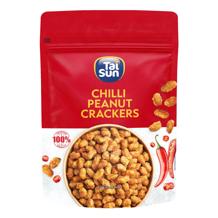 Tai Sun Chilli Peanut Crackers 135g