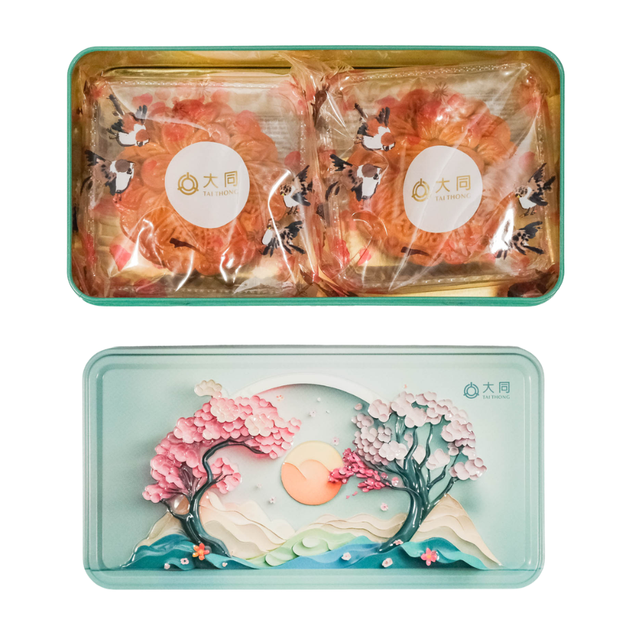 Tai Thong Low Sugar White Lotus Mooncake 360g