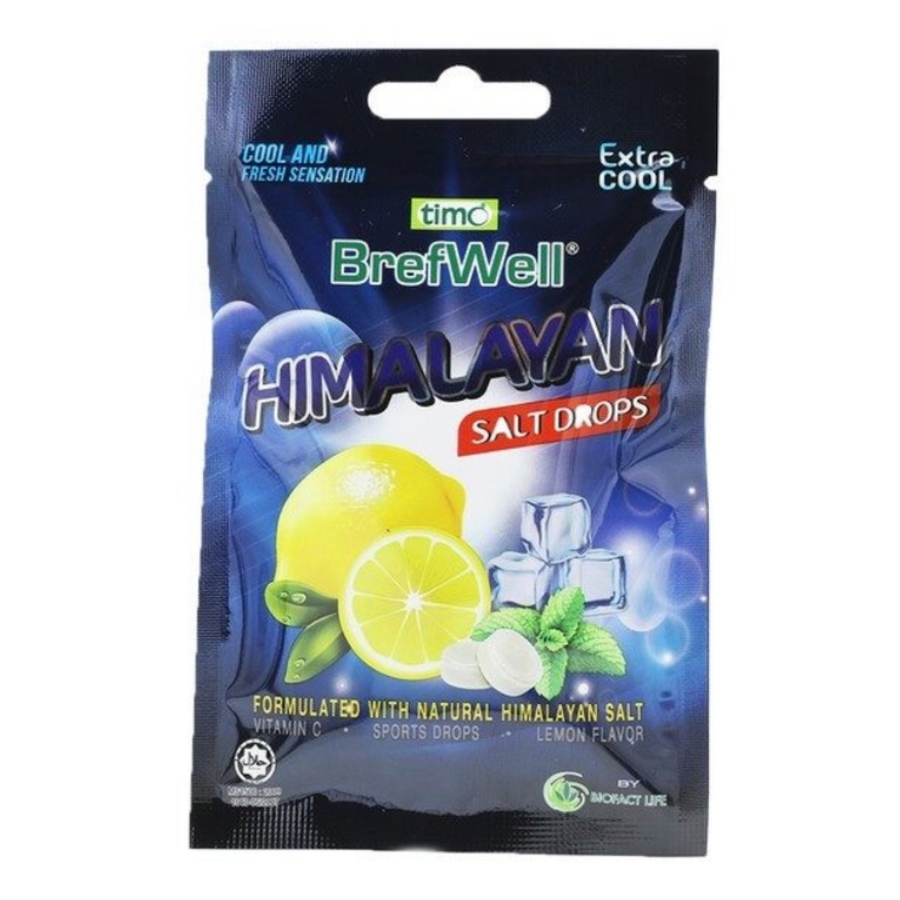 Timo BrefWell Himalayan Lemon Flavour Salt Drops 15g