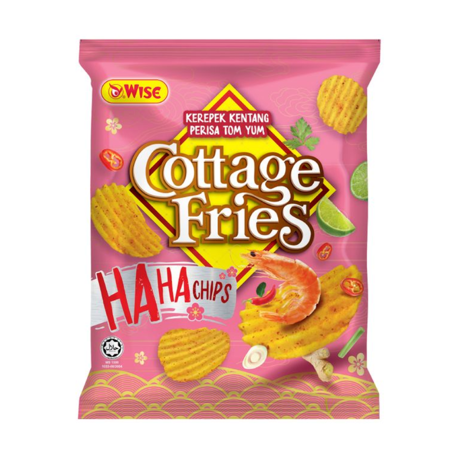 Wise Cottage Fries Tom Yum 60g
