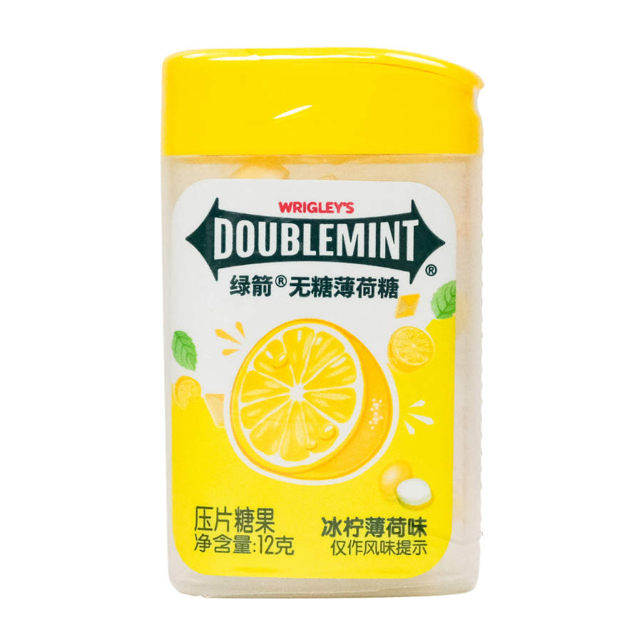 Wrigley's Doublemint Lemon Flavour Candy 12g (EXP: 19.07.24)