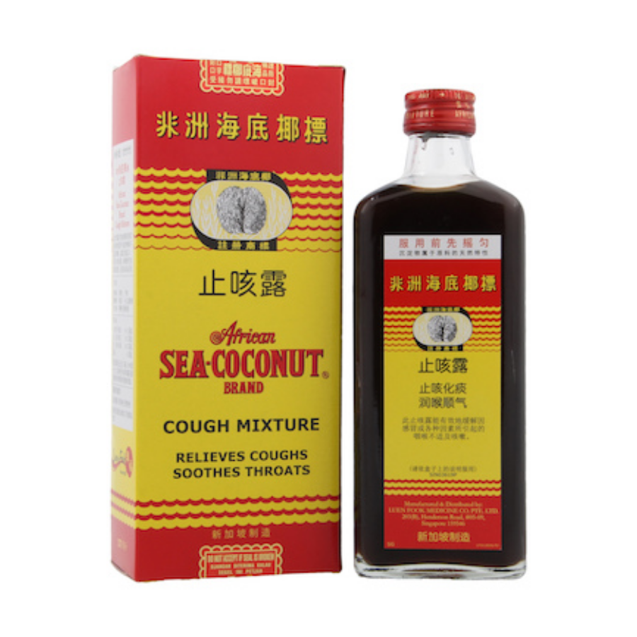 African Sea-Coconut Brand Cough Mixture 177ml