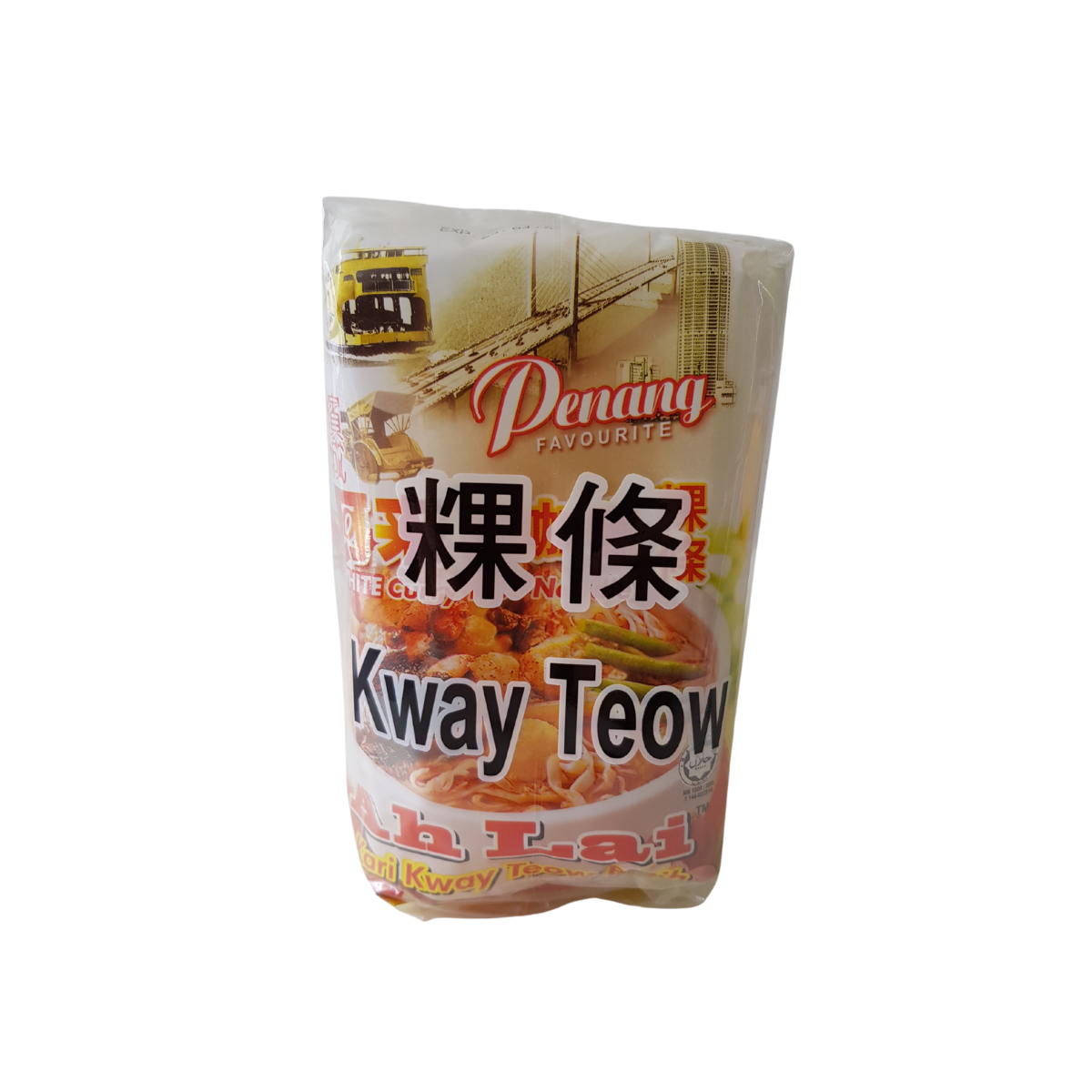 Ah Lai Penang White Curry Kway Teow 4x95g Pack (BB: 28.03.25)