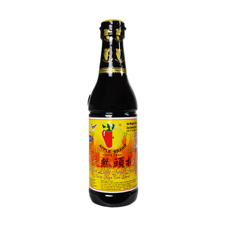 Apple Brand Golden Light Soya Sauce 700g