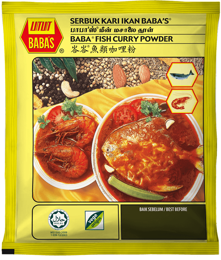 Baba Fish Curry Powder 250g
