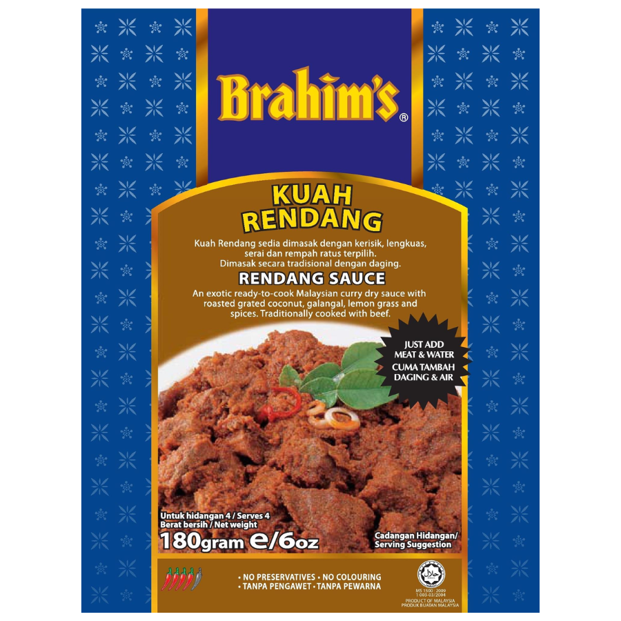 Brahim Rendang Sauce 180g