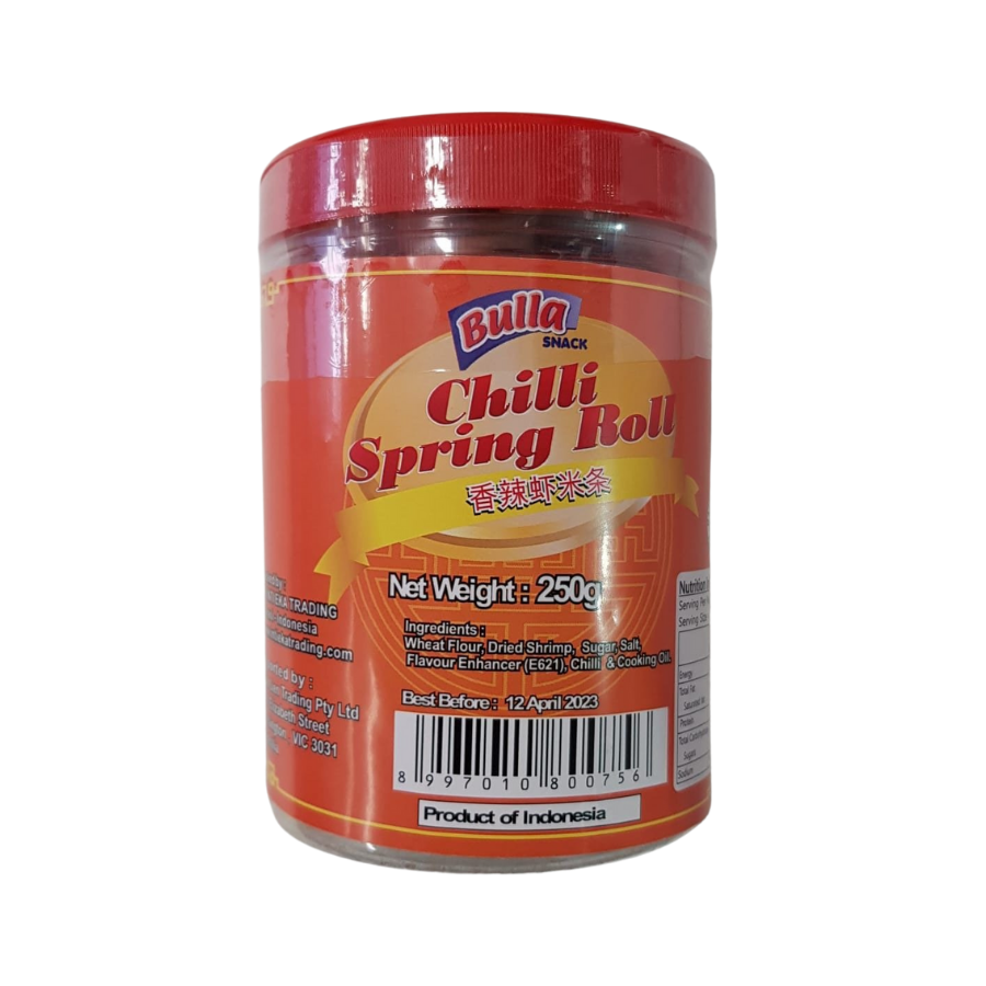 Bulla Mini Chilli Spring Roll 250g