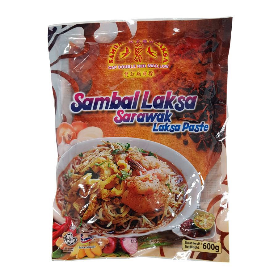 Cap Double Red Swallow Sarawak Laksa Paste 600g