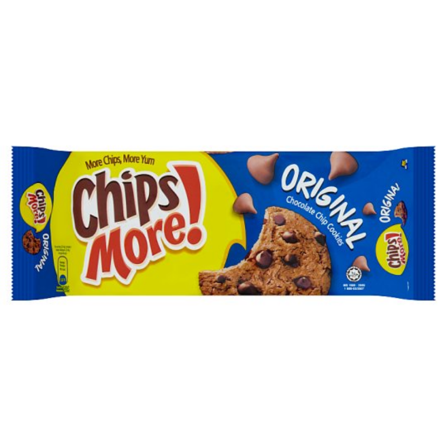 Chipsmore Original Chocolate Chip Cookies 163.2g