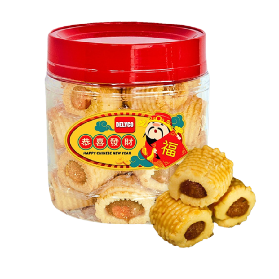 Delyco Nyonya Pineapple Roll 350g