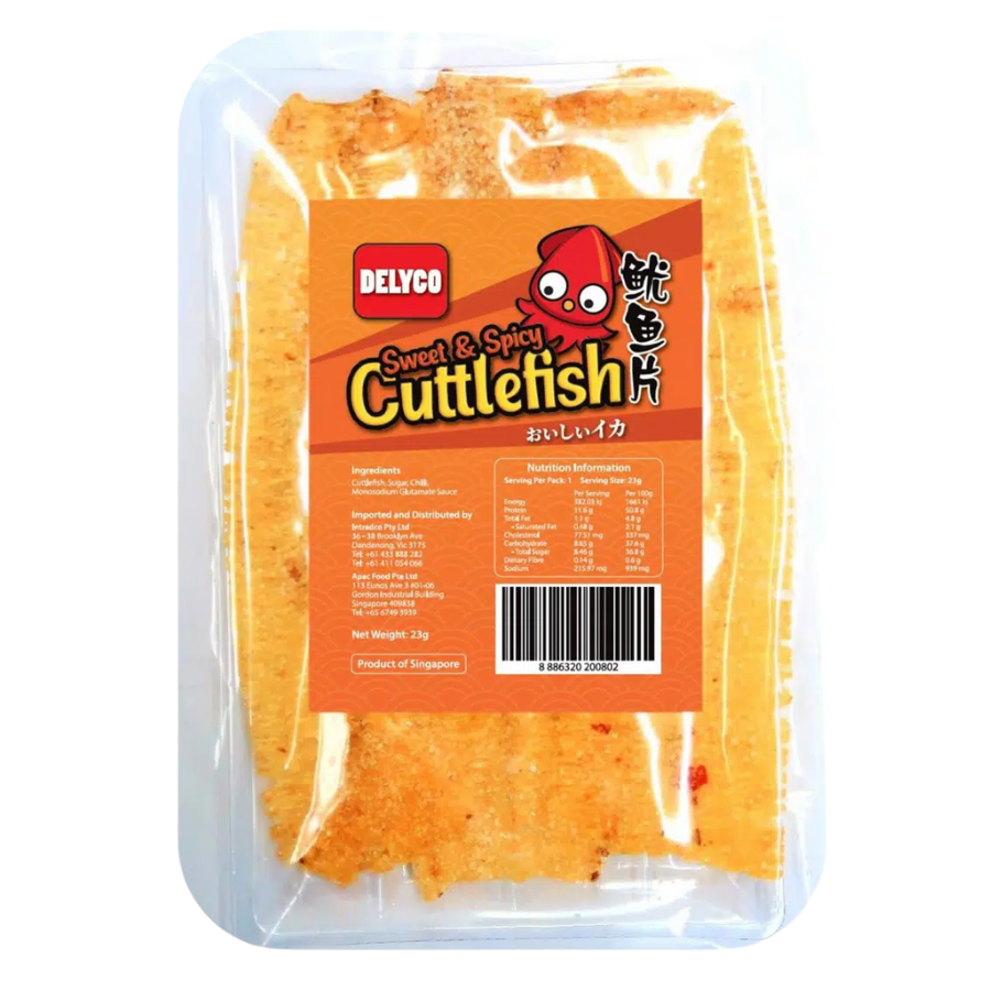 Delyco Sweet & Spicy Cuttlefish 23g