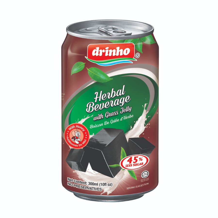 Drinho Grass Jelly Herbal Drink 300ml