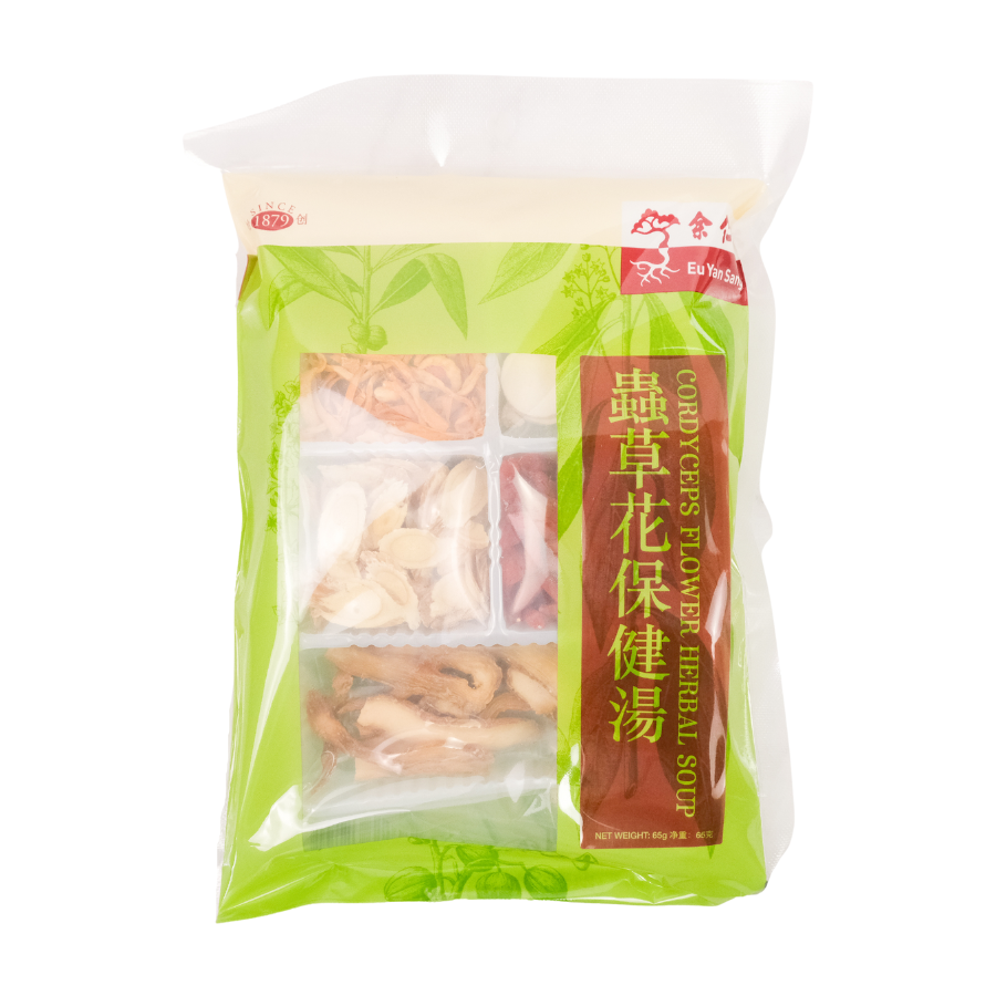 Eu Yan Sang Cordyceps Flower Energising Herbal Soup 65g (BB: 31.05.25)