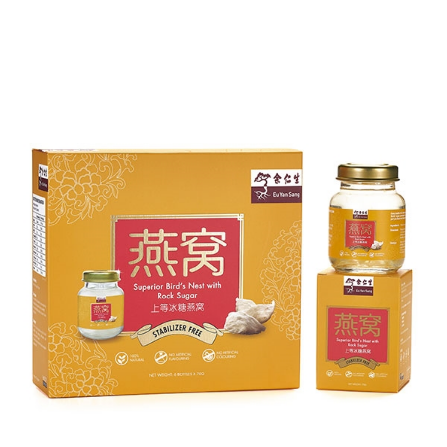 Eu Yan Sang Superior Bird's Nest with Rock Sugar 6x70g