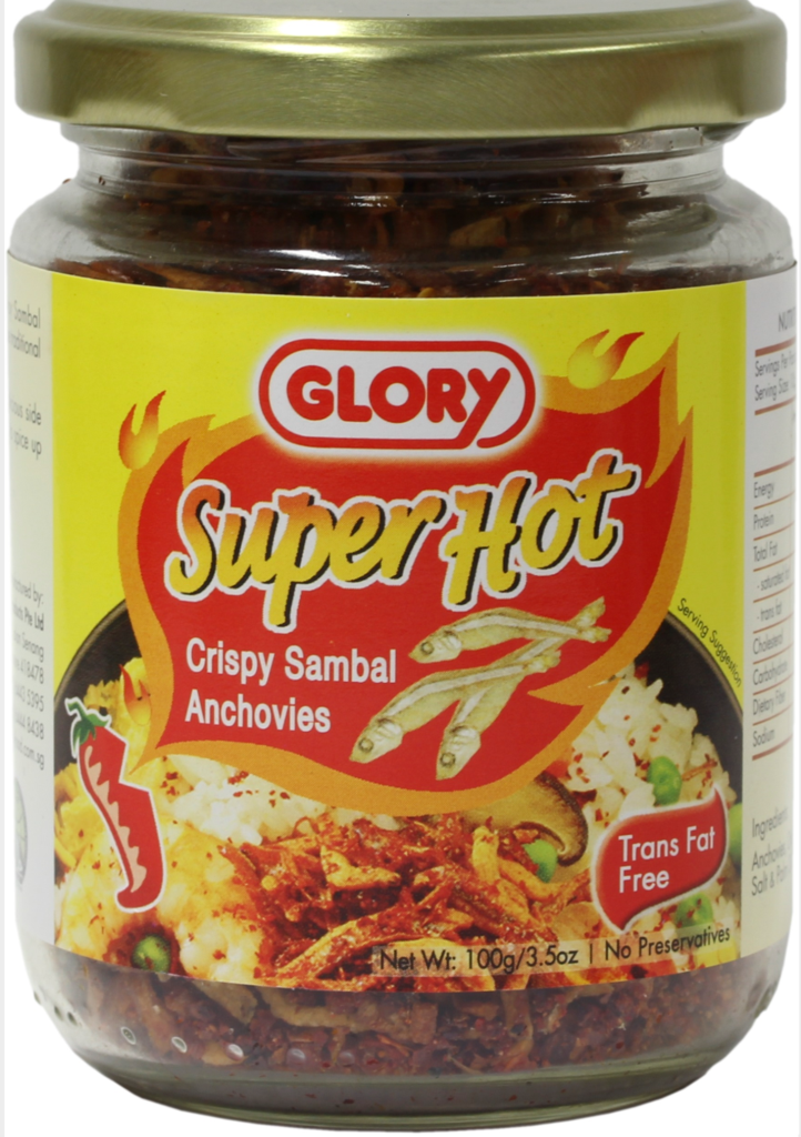 Glory Crispy Sambal Anchovies 100g