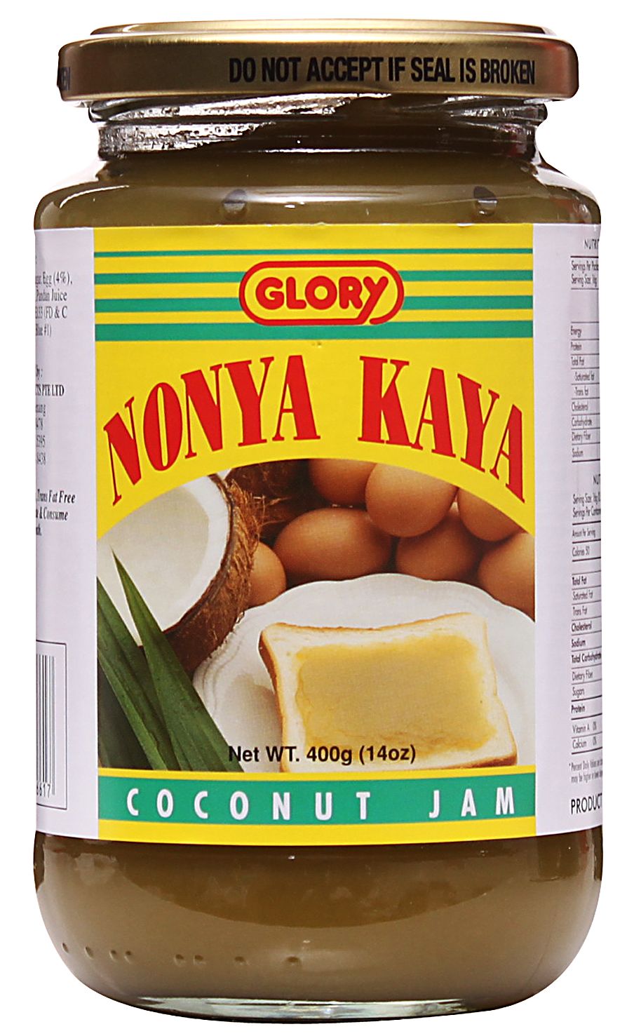 Glory Kaya Coconut Spread 400g