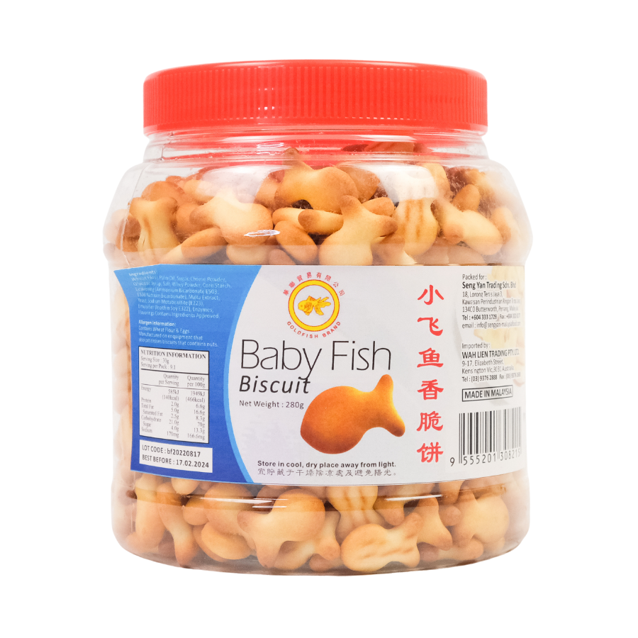 Gold Fish Baby Fish Biscuit 280g