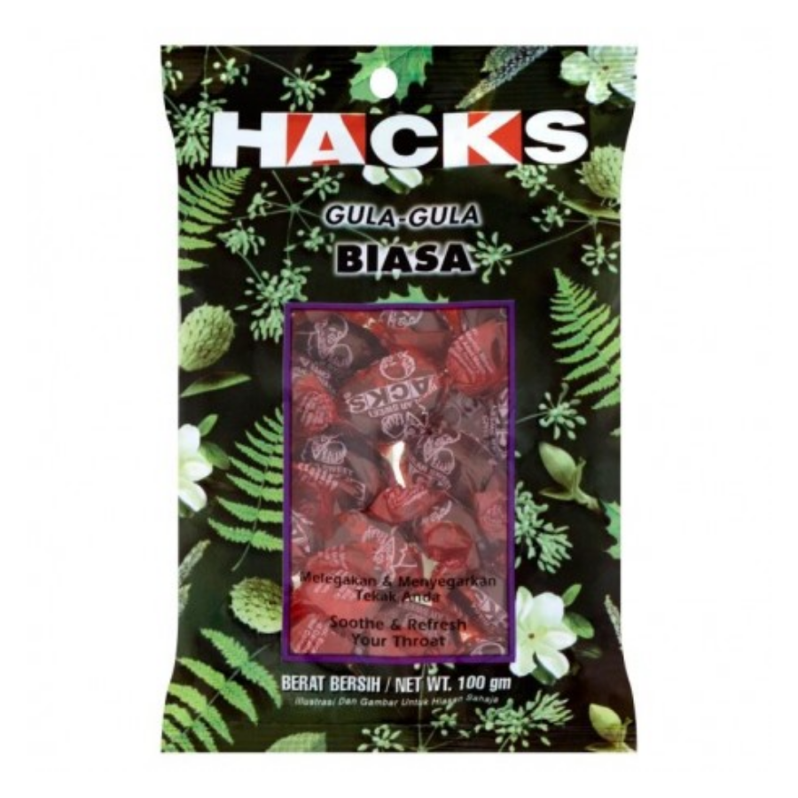 Hacks Regular Candy 100g
