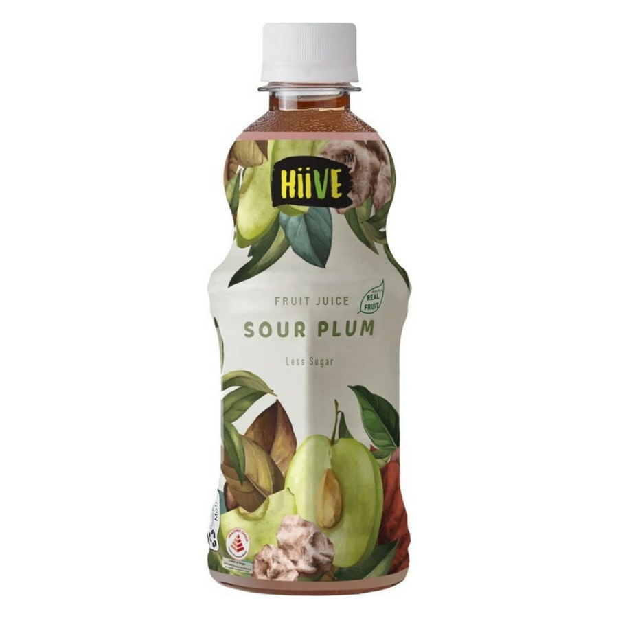 Hiive Sour Plum Juice (Less Sugar) 350ml