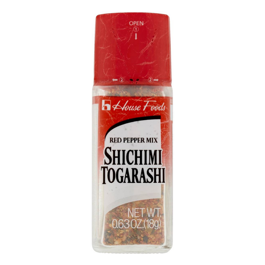 House Foods Shichimi Japanese Red Pepper Mix of 7 Spices 18g