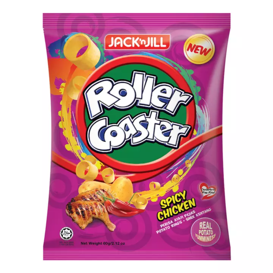 Jack 'n Jill Roller Coaster Spicy Chicken 60g