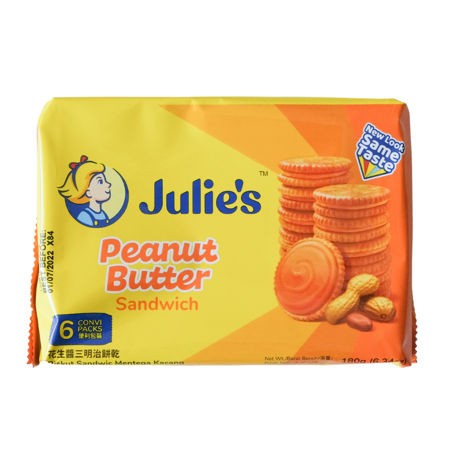 Julie's Peanut Butter Sandwich 180g