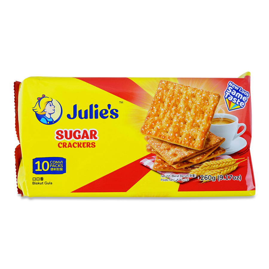 Julie’s Sugar Crackers 260g