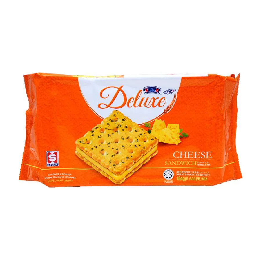 Kerk Deluxe Cheese Sandwich 184g (BB: 27.02.25)